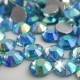 Klijais klijuojami kristalai „Aquamarine AB“ SS16